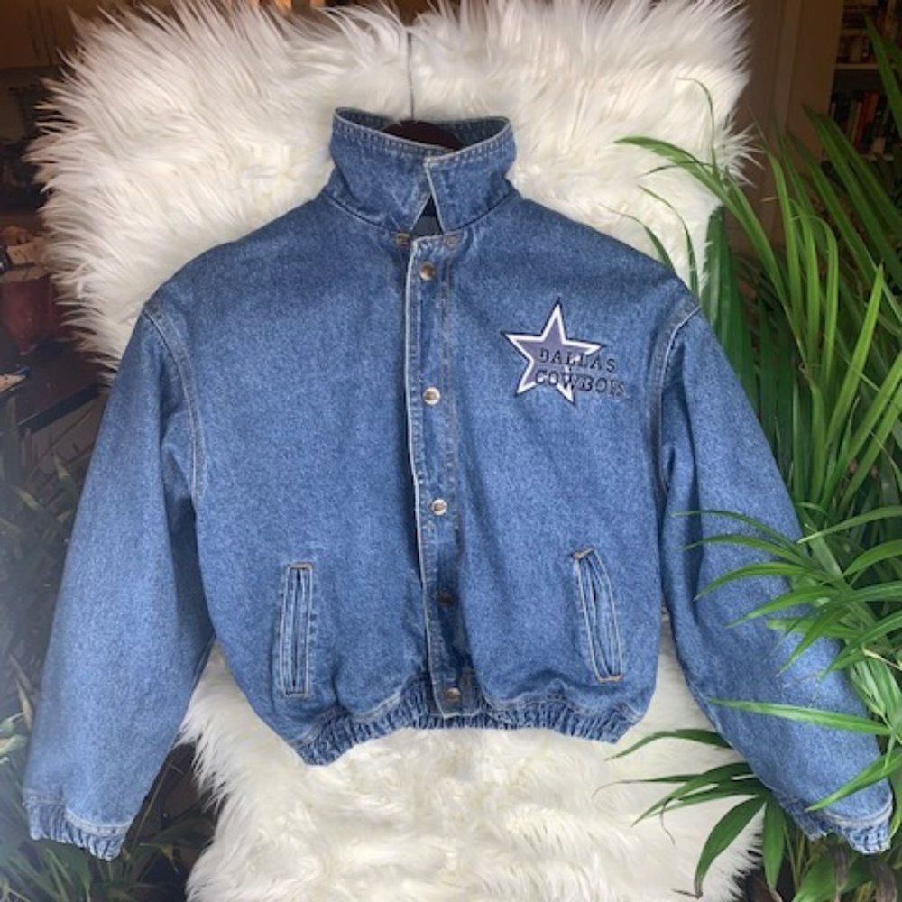 Vintage • Dallas Cowboys+Taz Jean Jacket • 10/12 - Picture 4 of 15